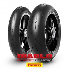 KAMPANYA SET Pirelli Diablo Rosso CORSA-4 120/70 R17 -190/55R17